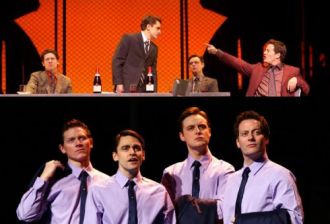 Jersey Boys at the Prince Edward Theatre, London